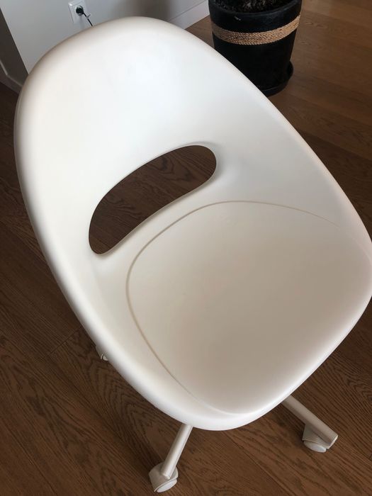 LOBERGET / SIBBEN Dziecięce krzesło biurowe, biały