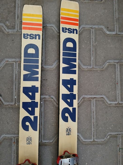 Narty zimowe USA retro mid 244