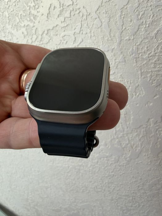 Apple Watch Ultra 49mm Titanium Midnight Ocean Band A2622
