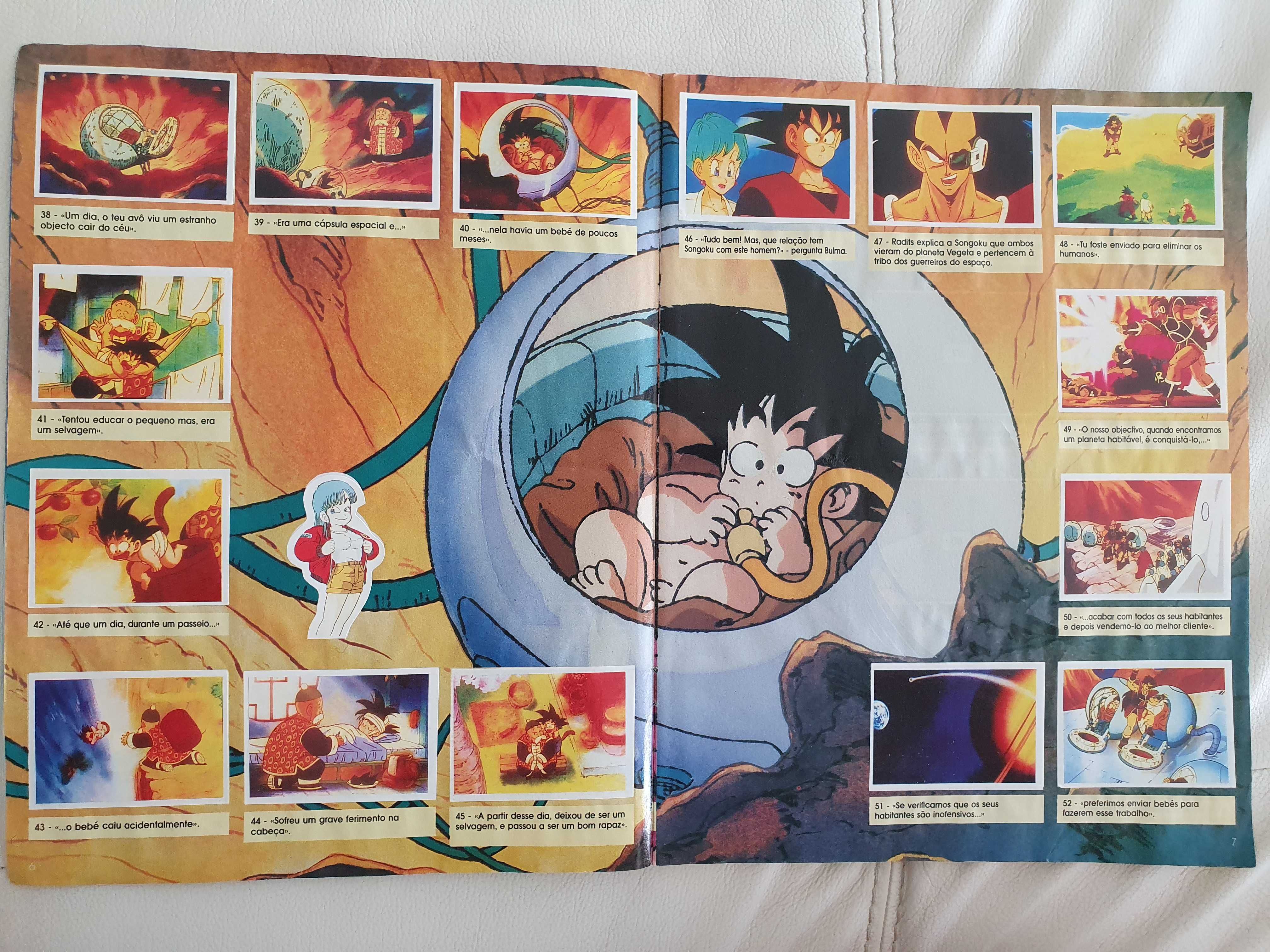 Álbum Completo Dragon Ball Torneio de Poder em segunda mão durante 29 EUR  em Torrent na WALLAPOP