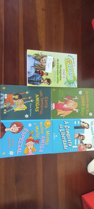 Livros raparigas amigas juvenis