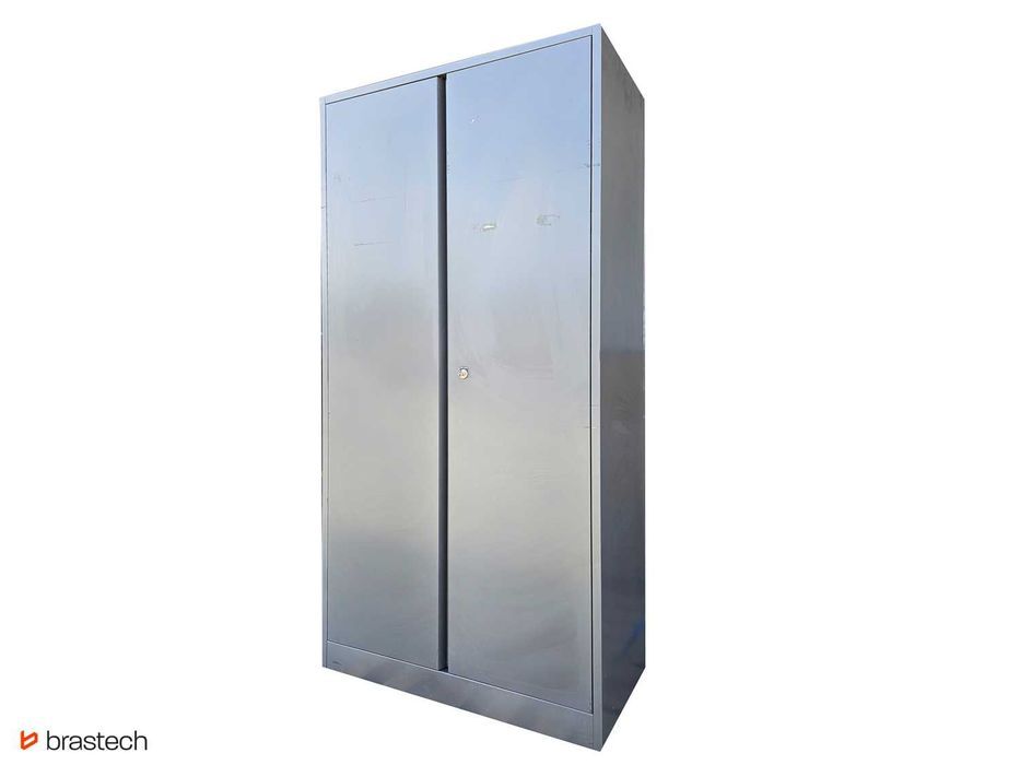 Szafa metalowa 195 cm x 100 cm x 45 cm Solidna 6 Zawiasów 90 kg