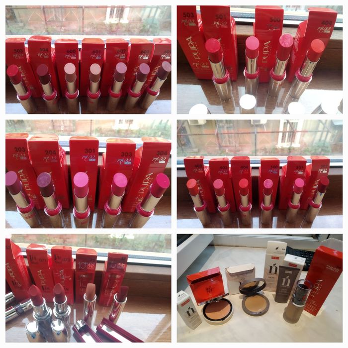 шт за 380 грн.Помада с Шимером MISS PUPA италия