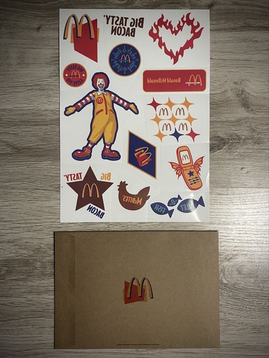 Naszywki McDonald's + Tatuaże