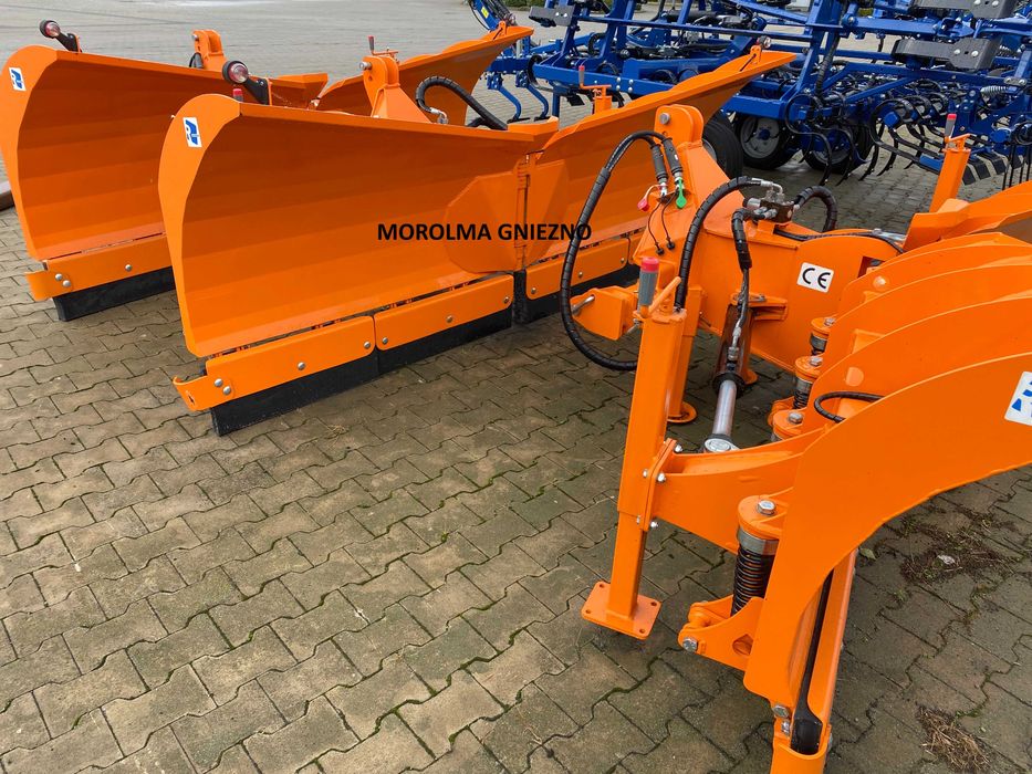 Pług śnieżny komunalny 3,0 m strzałka hydrauliczny ROLMAKO typ ciężki