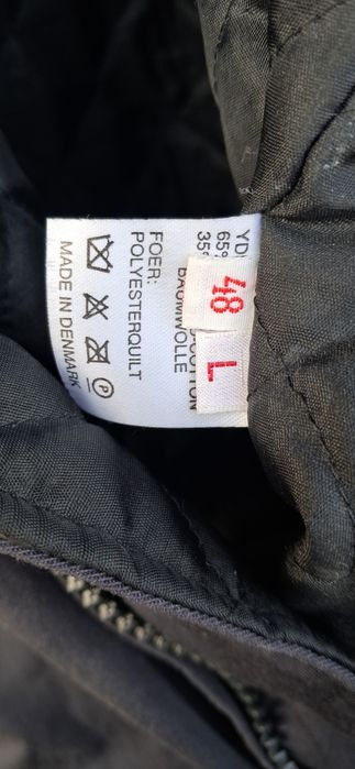 Mammut retro vintage kurtka bomber kołnierz futro odzież robocza r. 48