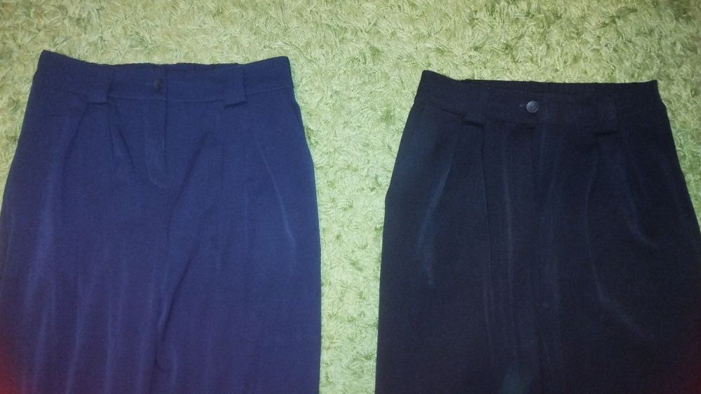 Lalous granatowe spodnie r.40 L