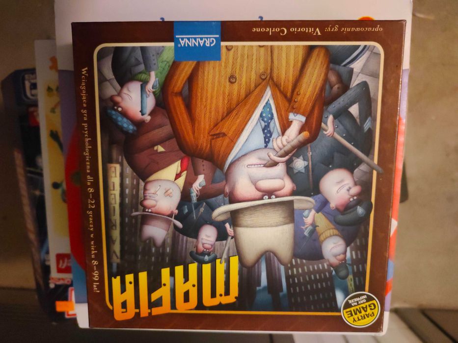 Gra Mafia Planszowa Jak Nowe