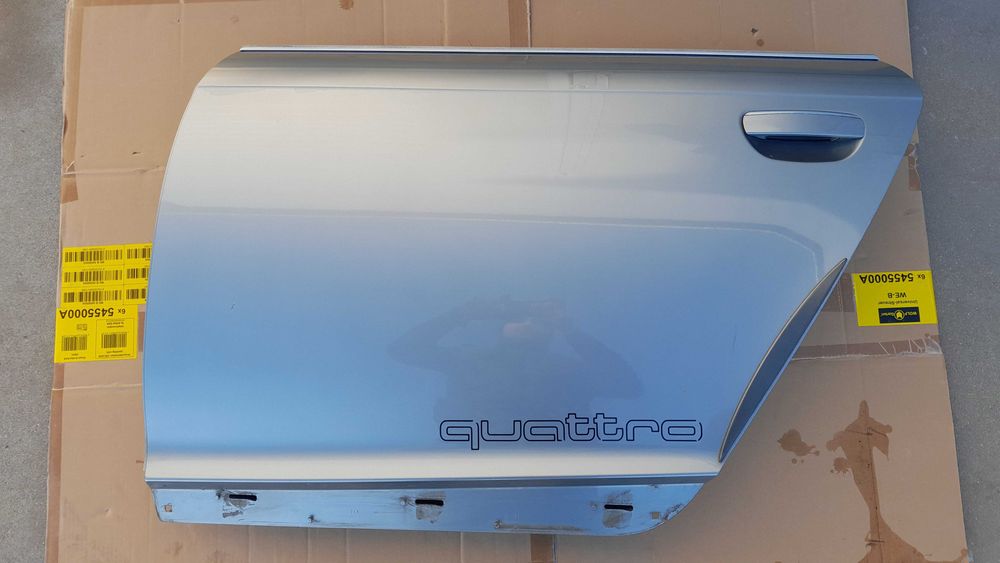 Drzwi lewy tył lewe tylne idealne w kolor LY7G do Audi A6 C6