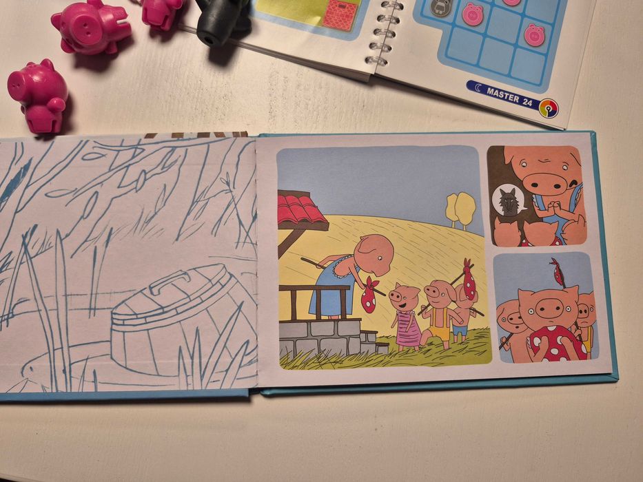 Gra logiczna 3  małe świnki