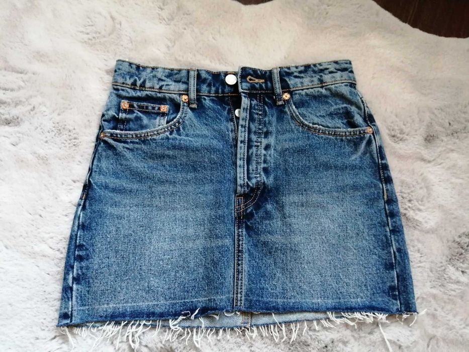 Spódnica mini Zara, rozmiar XS / 34
