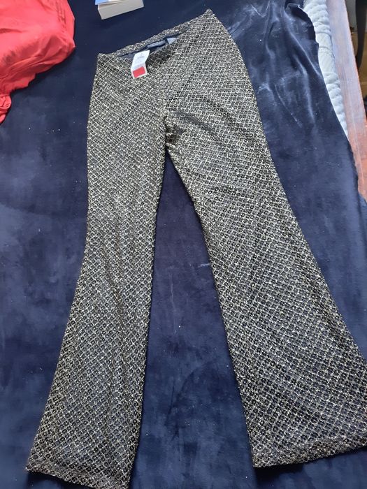 Czarno-zlote wieczorowe kuloty S 36 TK maxx