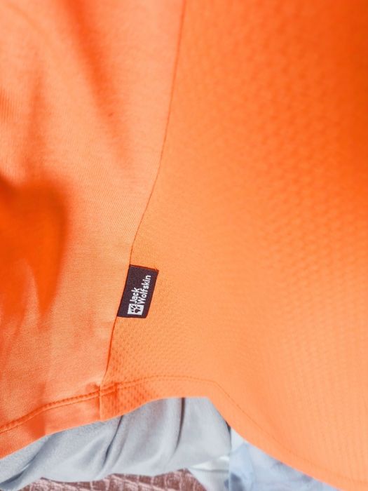 Koszulka damska pomarancz sportowa J Wolfskin S