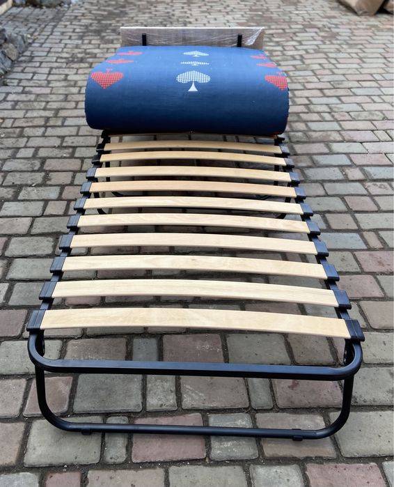 Розкладне ліжко, розкладачка, Раскладушка с матрасом, кровать складная