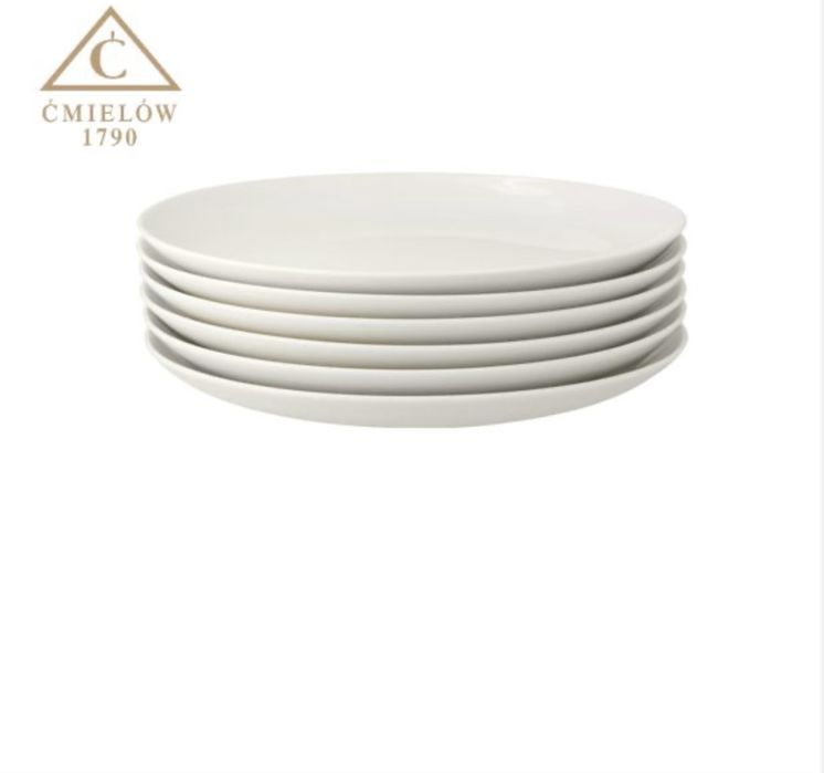 Zestaw obiadowy ćmielów prestige na 6 osob / 18 elementow