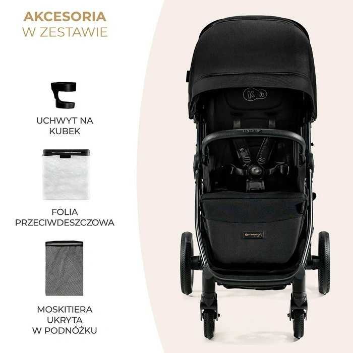 Wózek Spacerowy MITZY Kinderkraft Spacerówka TERENOWA Do 22kg