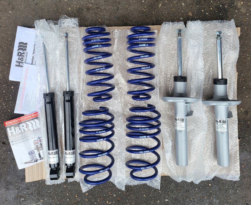 Zawieszenie sportowe obniżające H&R 40261-3 Golf 5 Audi a3 8p Nowe