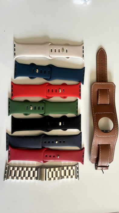 Apple Watch Series 2 | 38mm | Com Cabo | 9 Braceletes | 2 capas