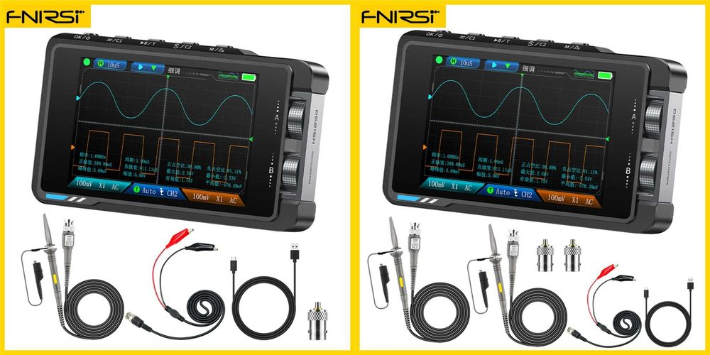Fnirsi DS215H, DPOX180H, BSIDE O2 Pro осциллограф 2-канала, генератор