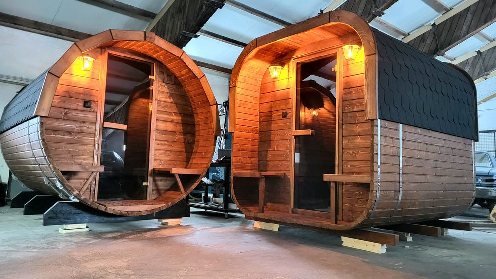 Sauna ogrodowa. Premium. Okazja. Dostępne od ręki.