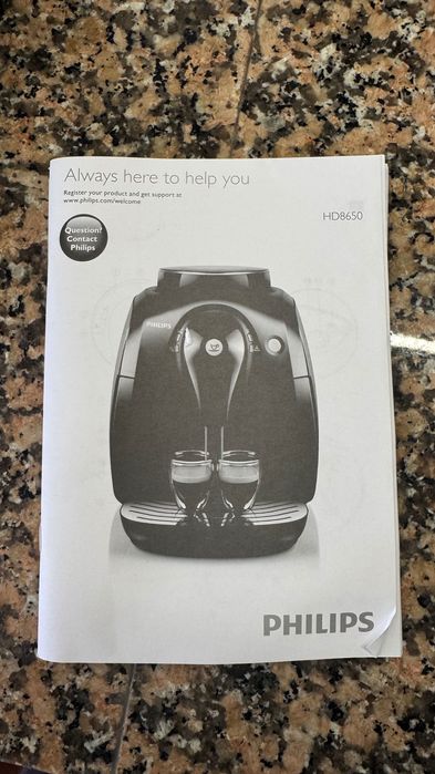 Máquina de café Philips HD8650