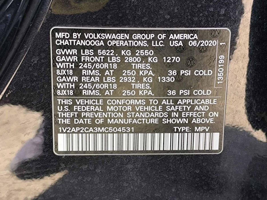 Продам Volkswagen Atlas, Teramont,