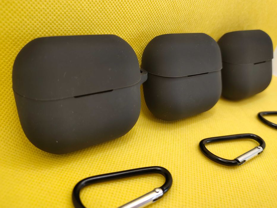 Чехол силиконовый на наушники Samsung Galaxy Buds 3 / 3 Pro + карабин!