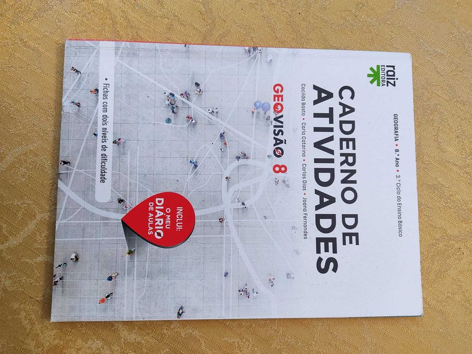 Caderno de atividades- GeoVisão 8 - Geografia - 8.º Ano (NOVO)