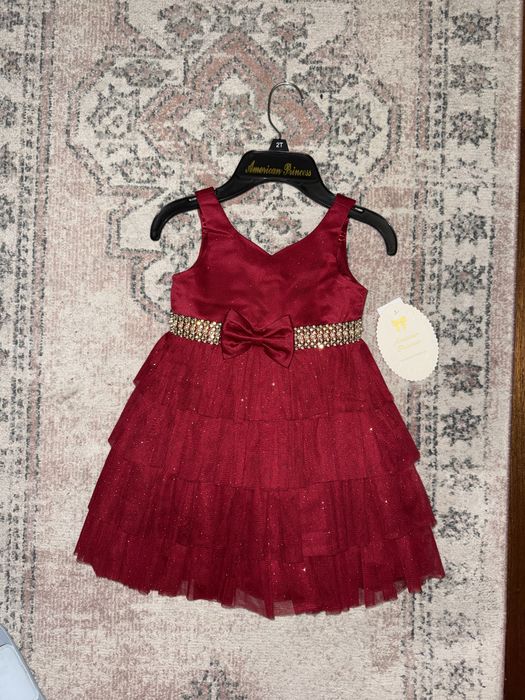 Сукня червона, красное платье 2 роки