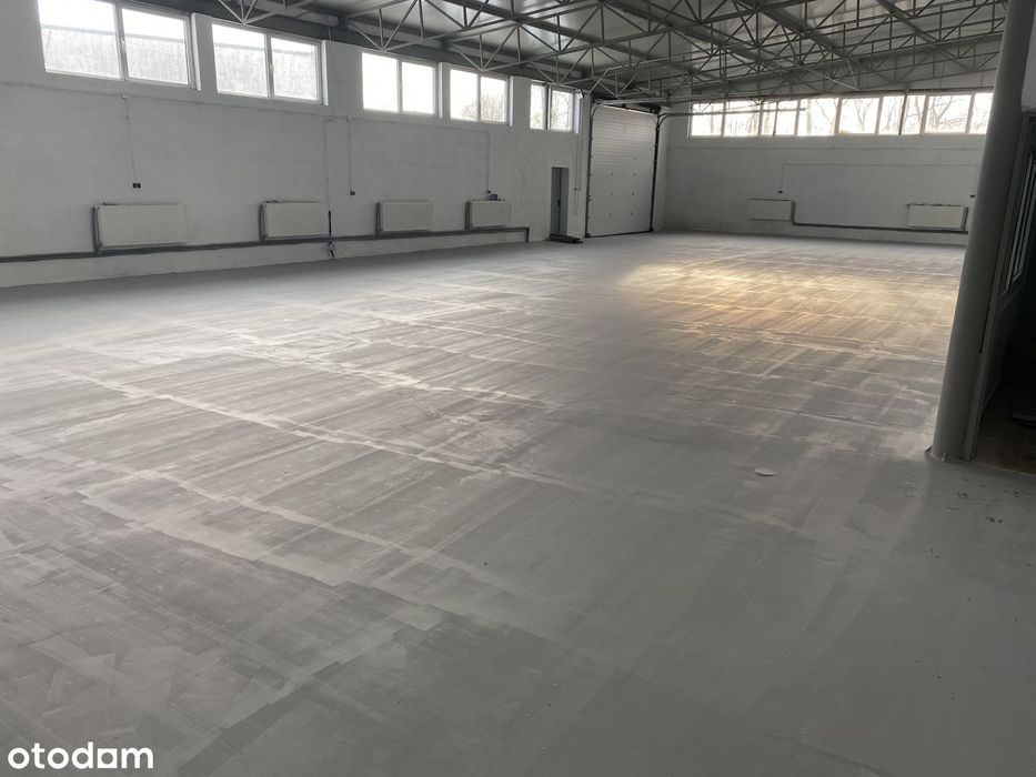 Hala magazynowa 400 m² z dobrą infrastrukturą