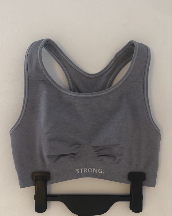 Top treningowy Strong Point, rozmiar S, kolor stalowy/szary