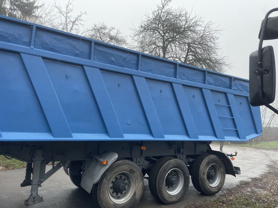 Напівпричіп самоскид маз рисорний