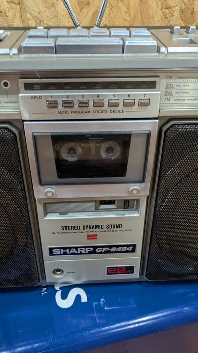 Boombox Estéreo Vintage SHARP GF-9494