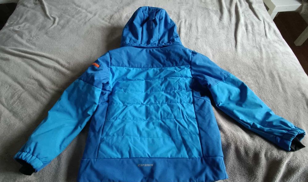 Kurtka narciarska ICEPEAK 152 niebieska