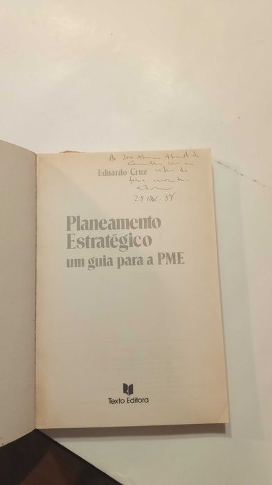 Planeamento Estratégico -Um guia para a PME de Eduardo Cruz