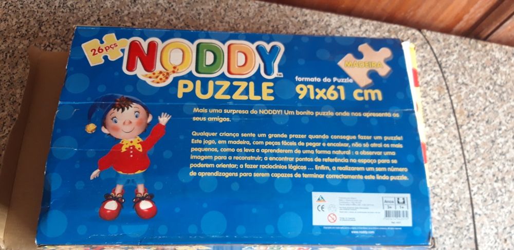 Puzzle em Madeira Noddy