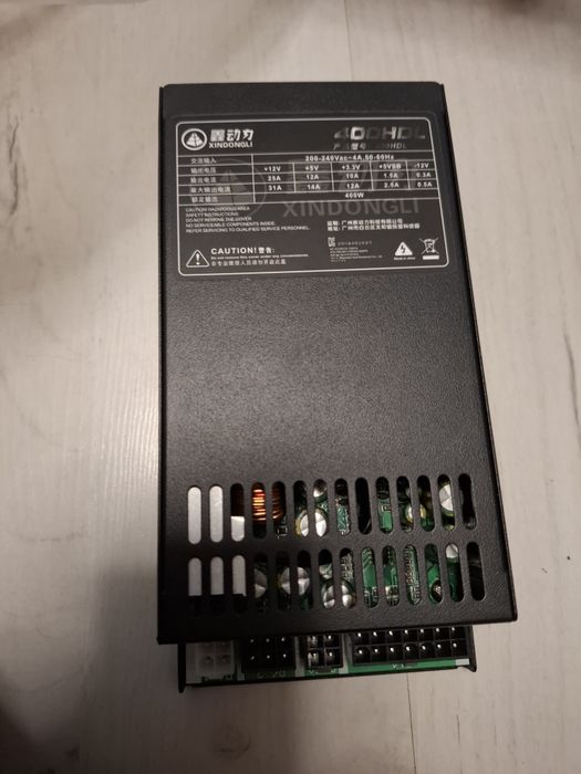 Zasilacz SFF Flex 400w Xindongli częściowo modularny