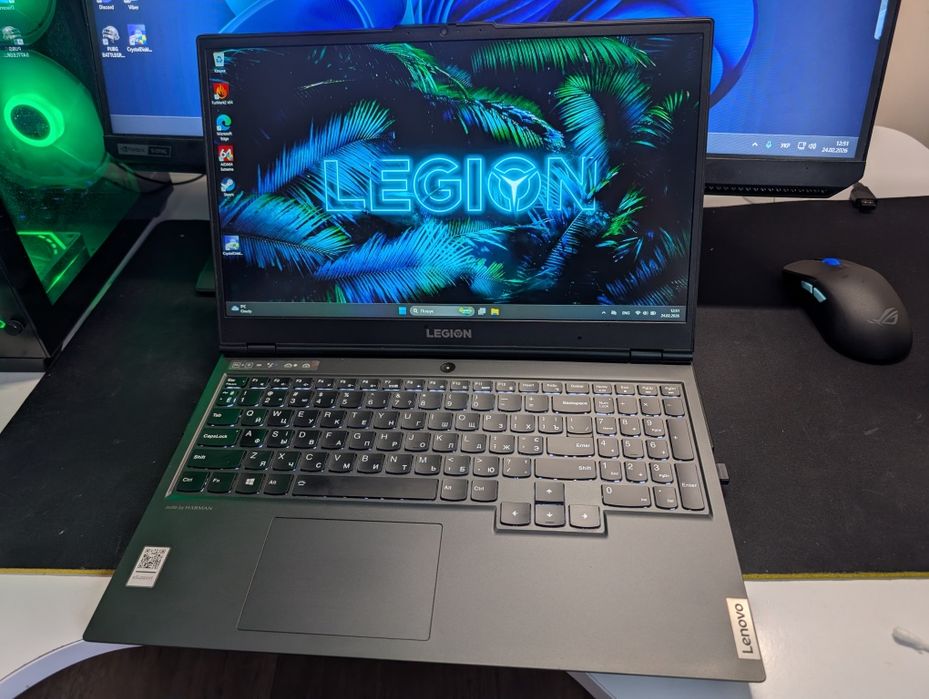 Lenovo Legion/ Ryzen 5-4600H/GTX1650/144hz/DDR4-16/m2-128+1TB/Стан