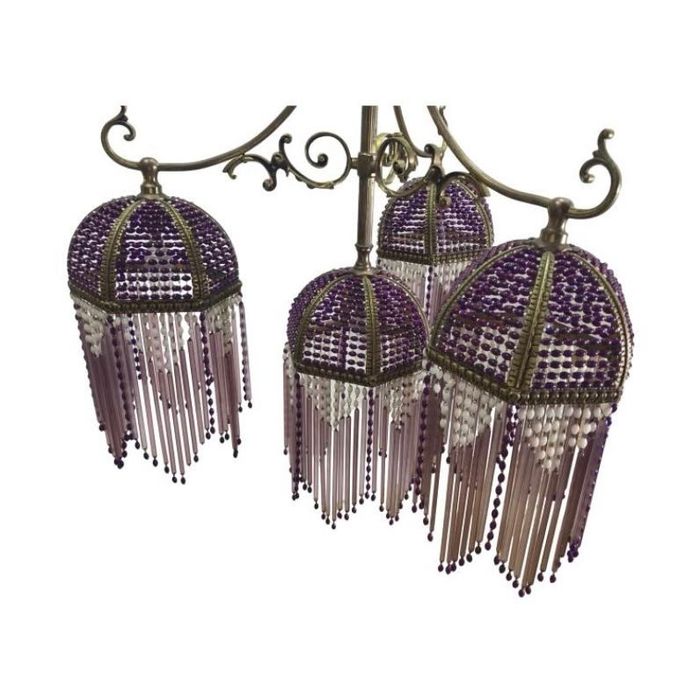 Lustre antigo art deco vintage