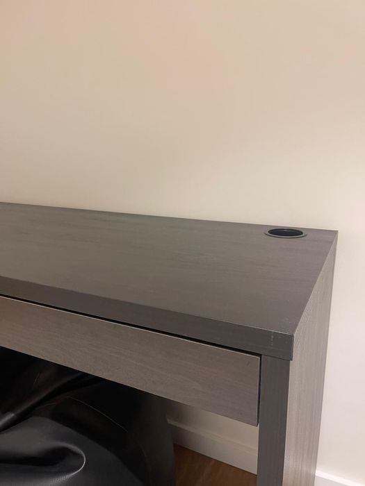 Mesa escritório preta