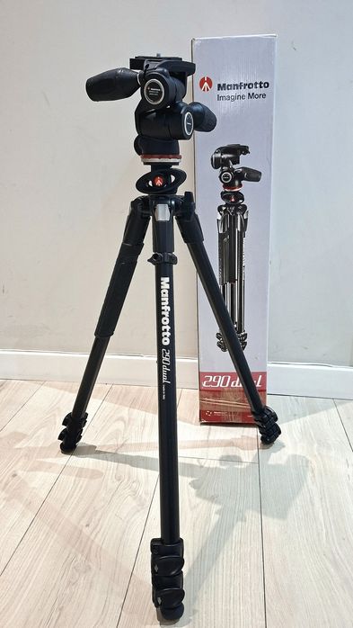 Statyw Manfrotto dual290 z głowicą