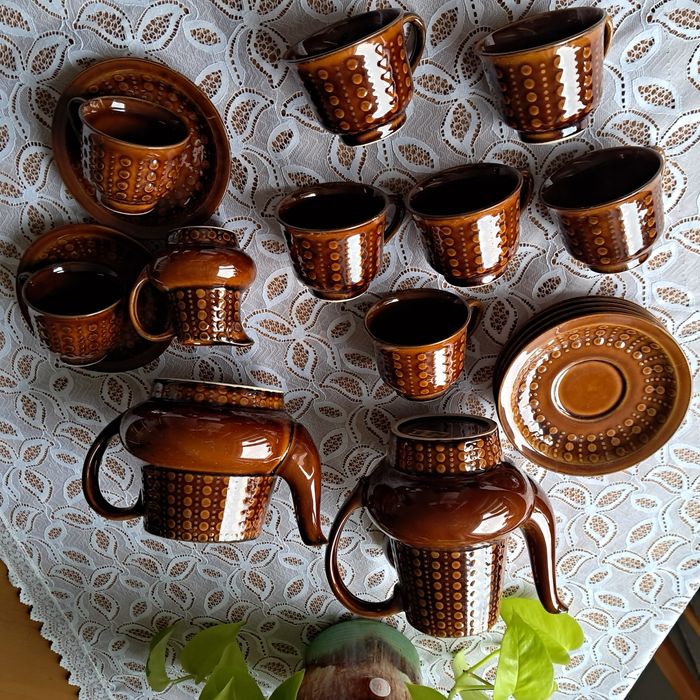 Serwis do kawy/herbaty "Nelly" Tułowice PRL