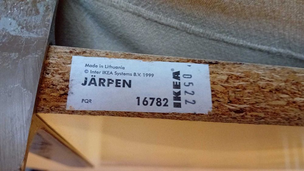 Prateleiras IKEA JARPEN branco/inox 120x28 em bom estado