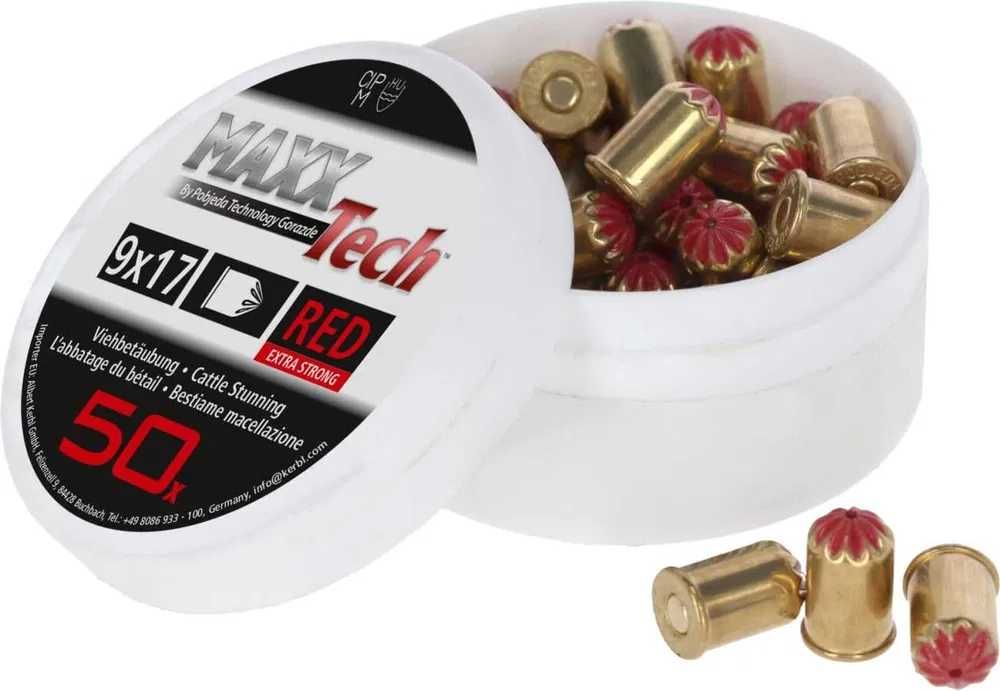 Naboje ubojowe do aparatu ubojowego BLITZ 9x17 - 50szt