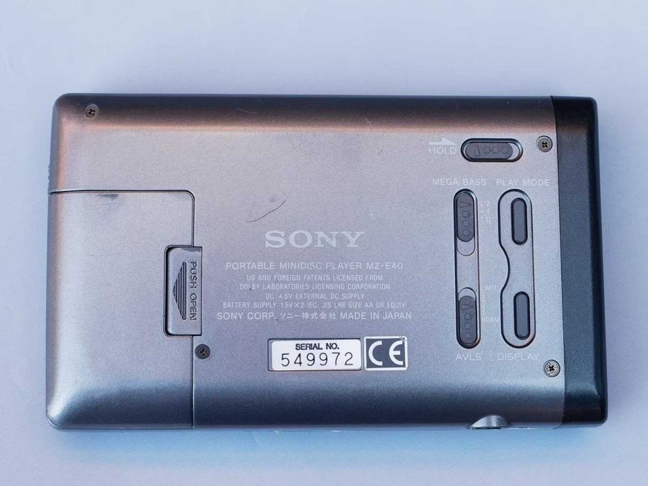 Sony MD Minidisc Walkman MZ-E40