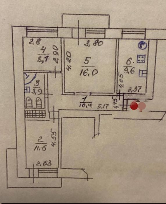 3х к.кв. Варус1 крупногабаритна чешка
