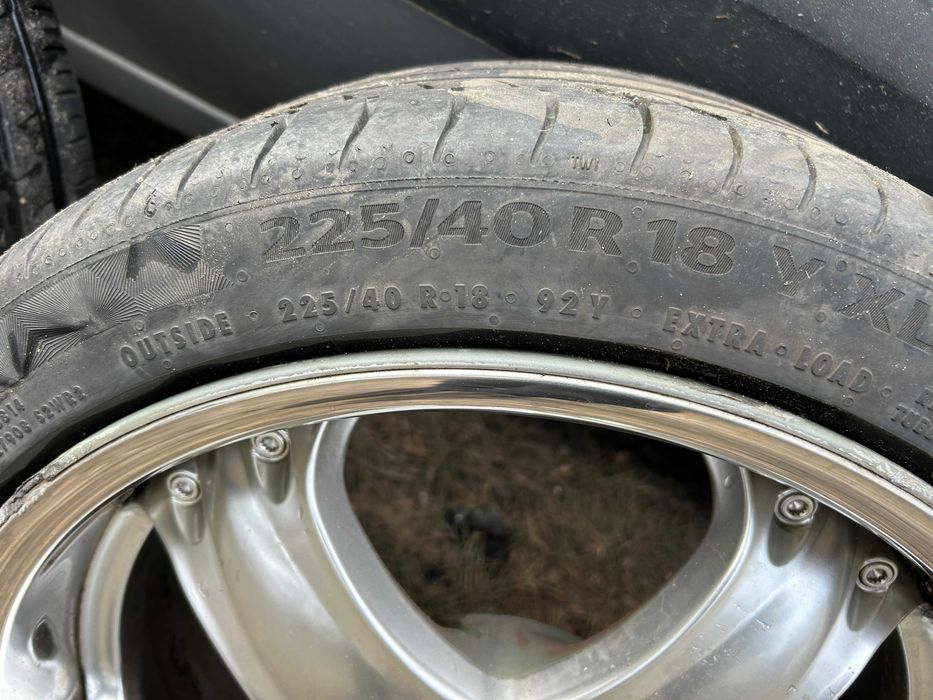 Felgi z oponami 18 '' vw passat b5 audi a4 b5 a6 c5 5x112