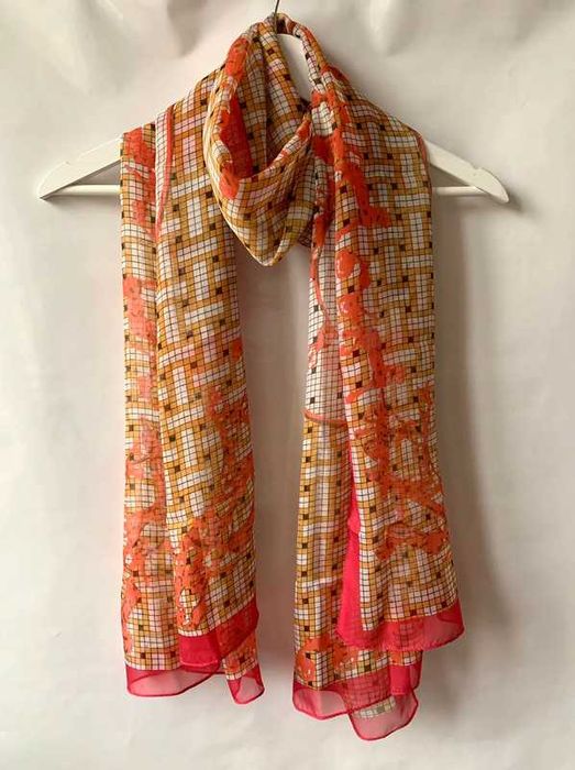 Jedwabna chustka apaszka 100% jedwab silk