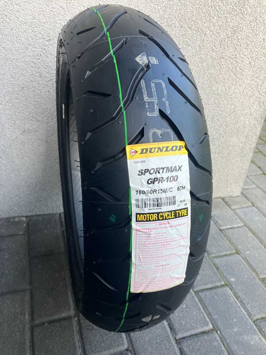160/60R15 Dunlop GPR-100M KYMCO	AK 550 SYM Maxsym YAMAHA T-MAX XP500