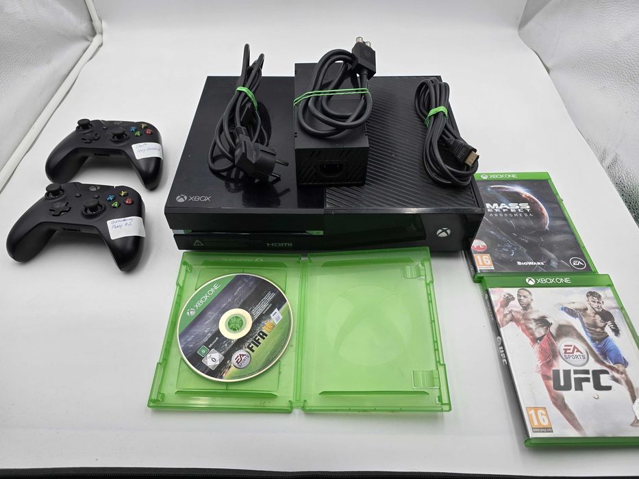 Konsola Xbox One 1540+ PAD+ ZASILACZ+GRY Opis!